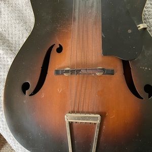 Vintage 1930 super tone guitar.